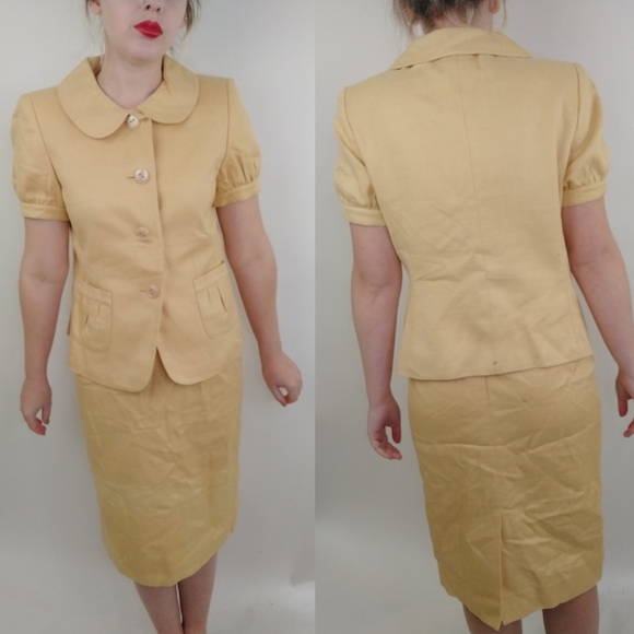 Vintage Dresses & Skirts - Vintage Le Suit essentials Skirt set